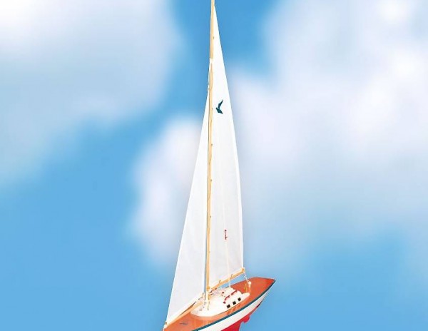 Paul Günther Albatros Segelboot Holz - NEU & OVP