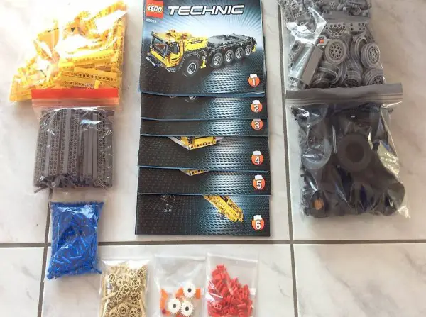 Lego Technic Kranwagen 42009 mit den Originalbauanleitungen