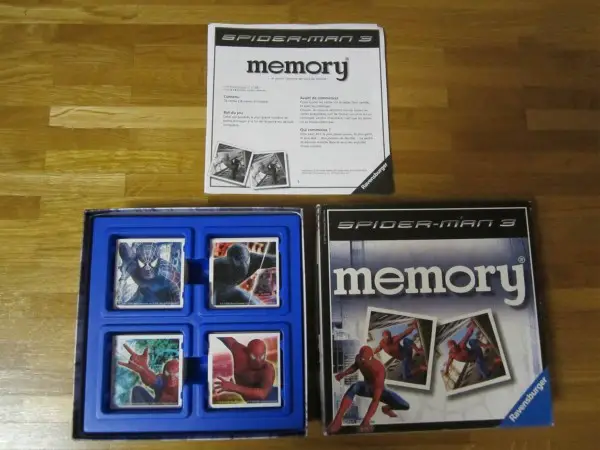  Jeu memory "Spider-man 3" - Ravensburger (72 cartes)