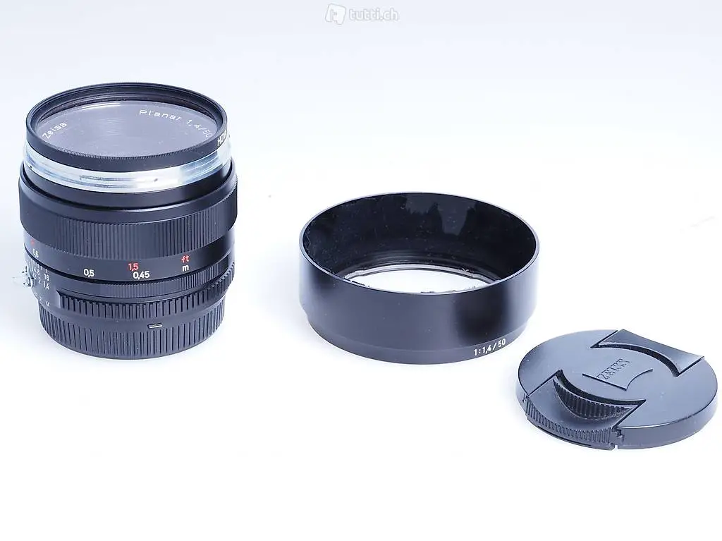  Zeiss Planar T 50mm F/1.4 T* (per Nikon)
