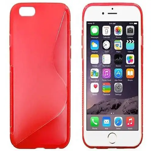  iPhone 6S Plus / 6 Plus S-Optik Case Rot