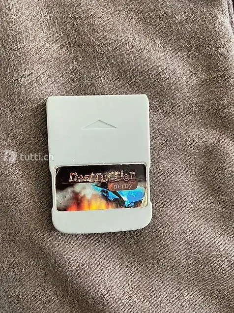 Memory Card für die Playstation