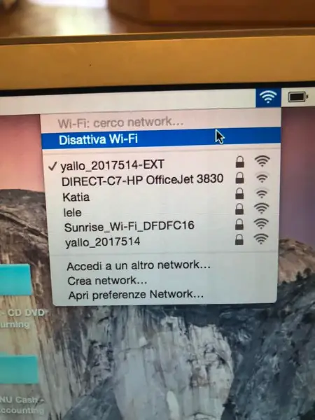 MacBook Pro A1226 Mac OS X Yosemite SSD 120 gb 4gb ram