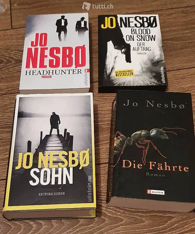 Jo Nesbo 4 Bücher