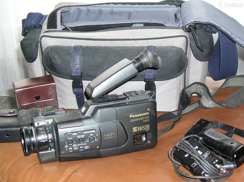 Movie Camera Panasonic S VHS NV-MS50 Series