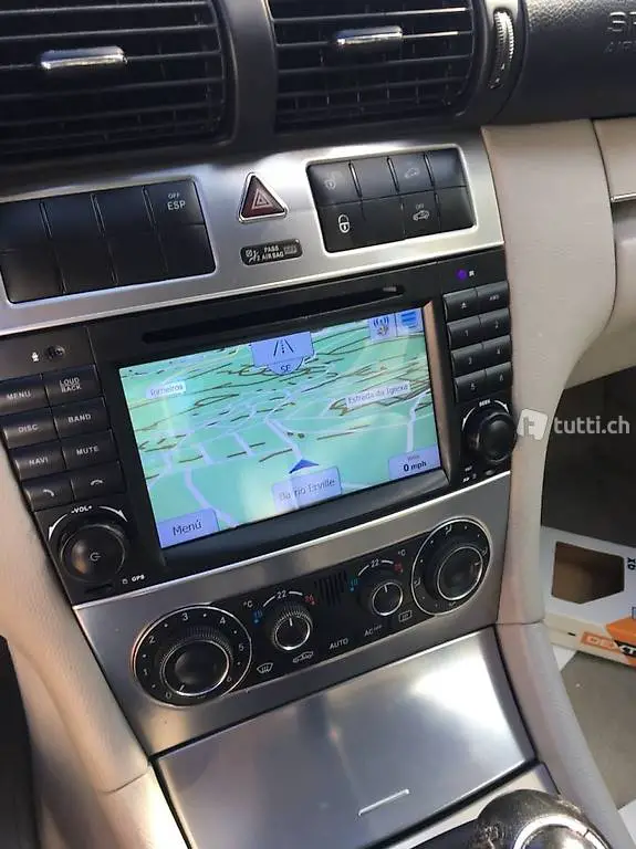  Mercedes C Klasse Radio Navigation DVD Touch Bluetooth
