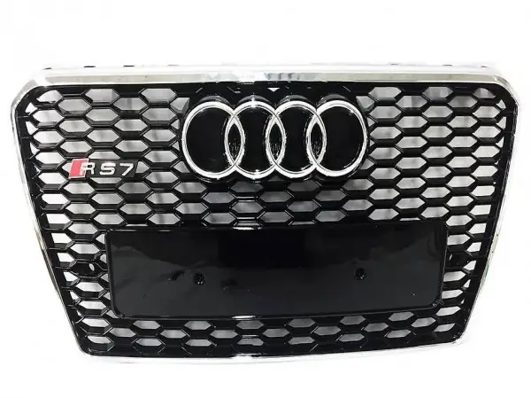  Grill RS7 Wabengrill Audi A7 S7 RS7 4G Bj.10-15 Chrom