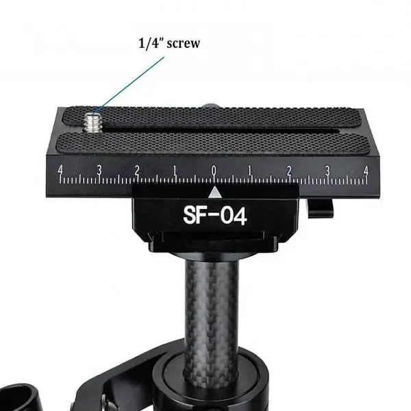  Kohlefaser-Mini Handheld Griff Grip Videokamera Stabilisator