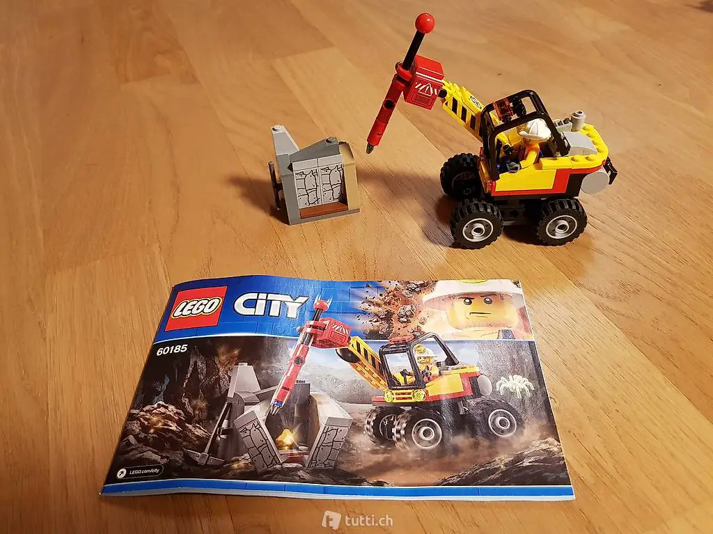 Spalter für den Bergbau Lego