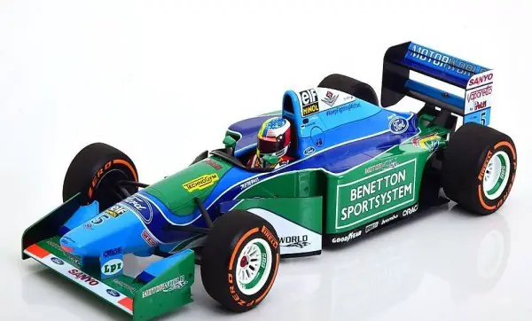Benetton Ford B194 Demo Run Mick Schumacher 2017 / MC 1:18