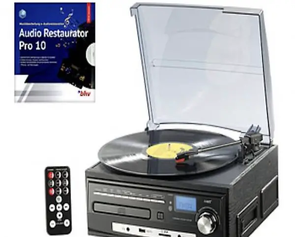  Kompakt-Stereoanlage MHX-550.LP für Schallplatte, CD, MC, MP