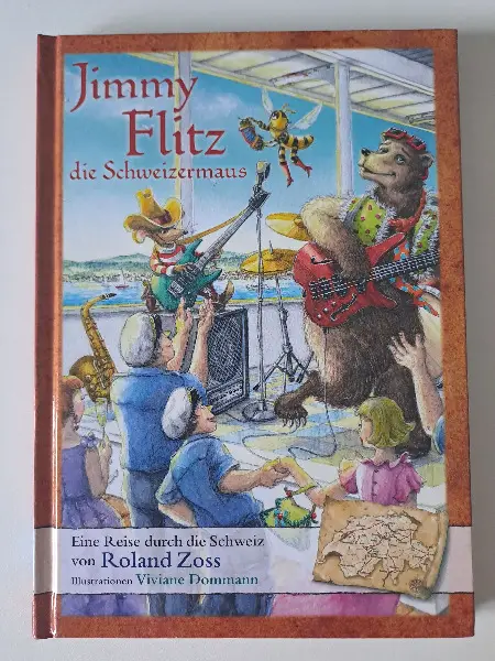 Kinderbuch Jimmy Flitz die Schweizermaus