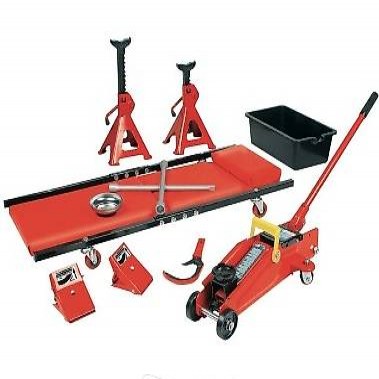 10-teiliges Werkzeug-Set Rot