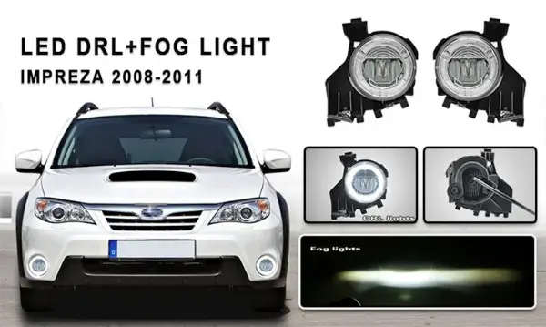 Nebellampen mit Tagfahrlicht Subaru Impreza 2008-2011