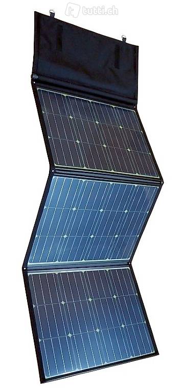  Faltbares Solarmodul 12V 190W in Tasche