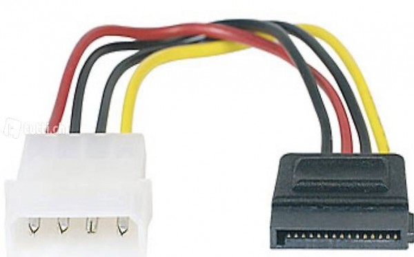  Festplatten-Stromanschlusskabel SATA auf 4-Pin-Molex