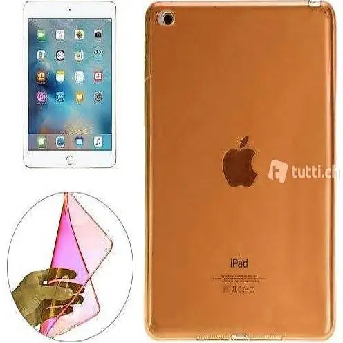  Apple iPad mini 4 LTE leichte Silicon Schale Orange