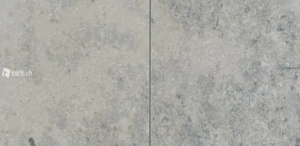  Bodenplatte Jura Marmor graublau Bahnen geschliffen