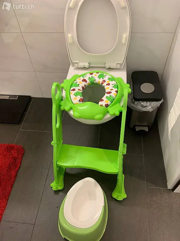 Toiletten-Trainer im Frosch-Design & kids Babytopf