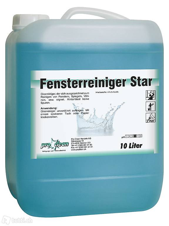  Fensterreiniger Star / Kanister à 10 Liter