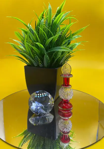 Ägyptisches Flacon aus Glas für Parfum Aromaöle