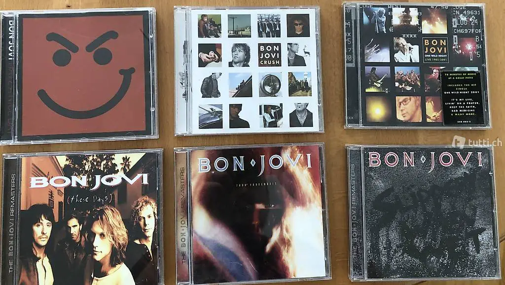 Bon Jovi CD"s