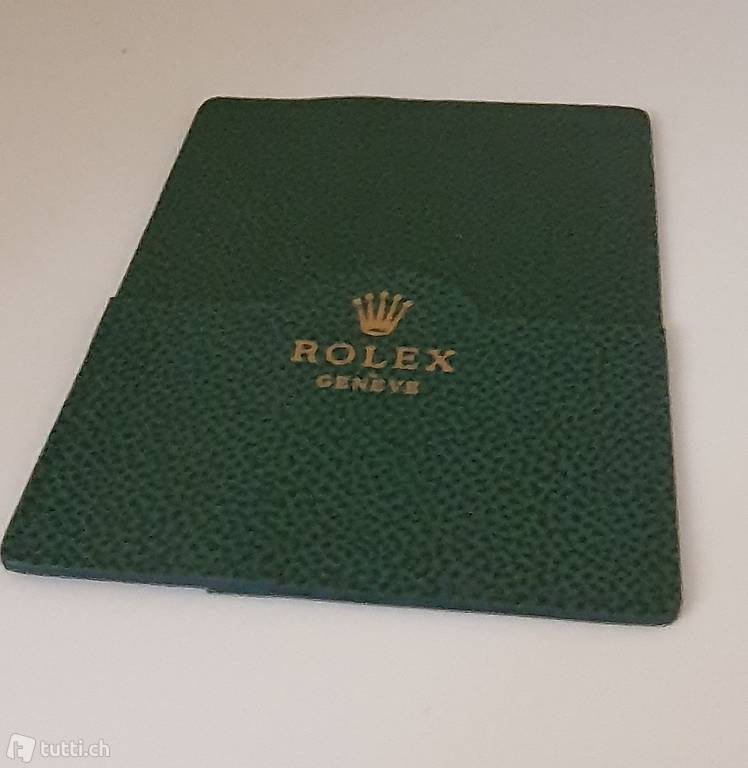 Rolex porta garanzia ORIGINALE