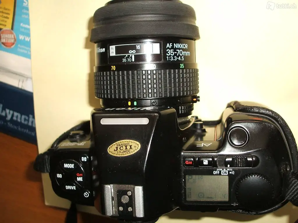 Nikon AF-801 Digital Kamera mit 50-70 Objektiv