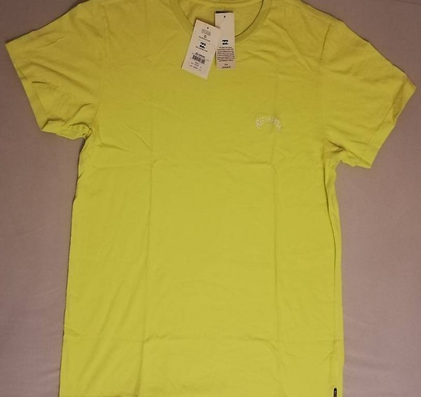 Original Billabong T-Shirt Neongelb S Neu