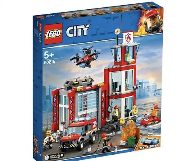 LEGO® City 60215 Feuerwehr-Station