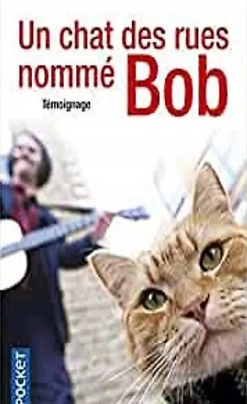 Livre "un chat des rues nommé Bob" - James Bowen