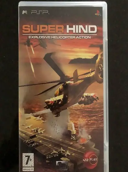 PSP Spiel Helikopter Super Hind