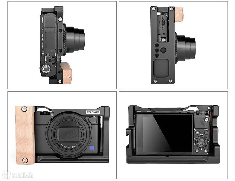  YELANGU C12 Studio Kamerakäfig für Sony RX100VII