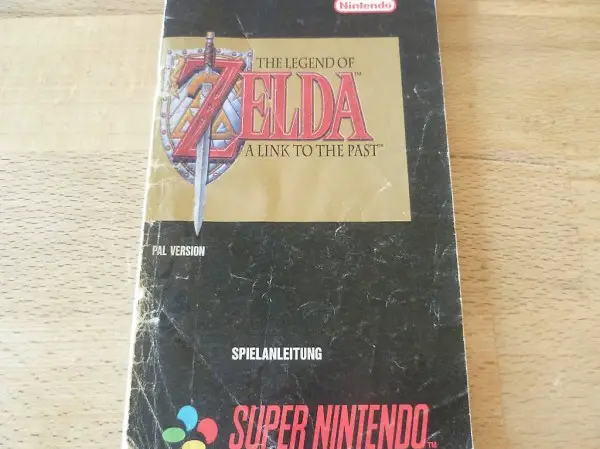 Spielanleitung Booklet Legend of Zelda: A Link to the Past
