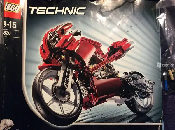 Lego Technic Street Bike 8420 mit Originalbauanleitung
