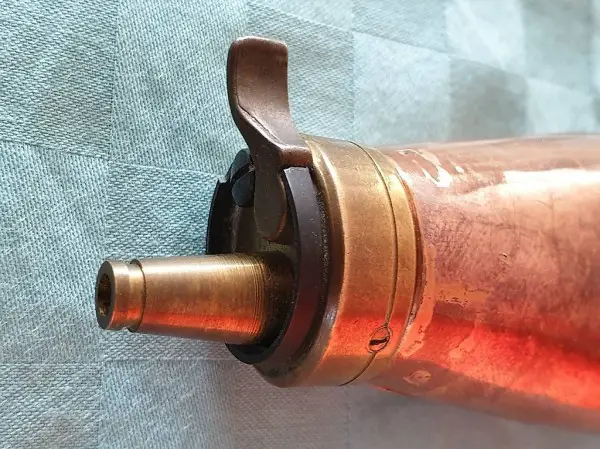  Pulver Behältnis Kupfer Messing Metall