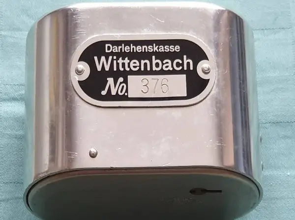  Bank Kässeli Darlehenskasse Wittenbach No. 376 Metall
