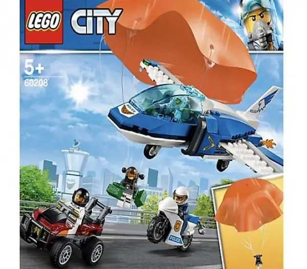  LEGO® City 60208 Polizei Flucht mit Fallschirm