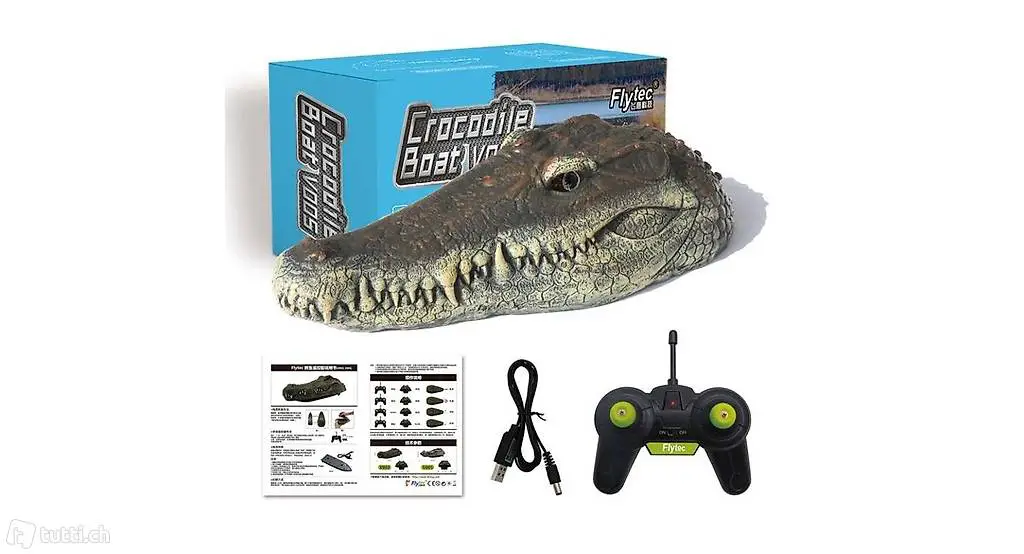  RC Krokodil mit Fernsteuerung