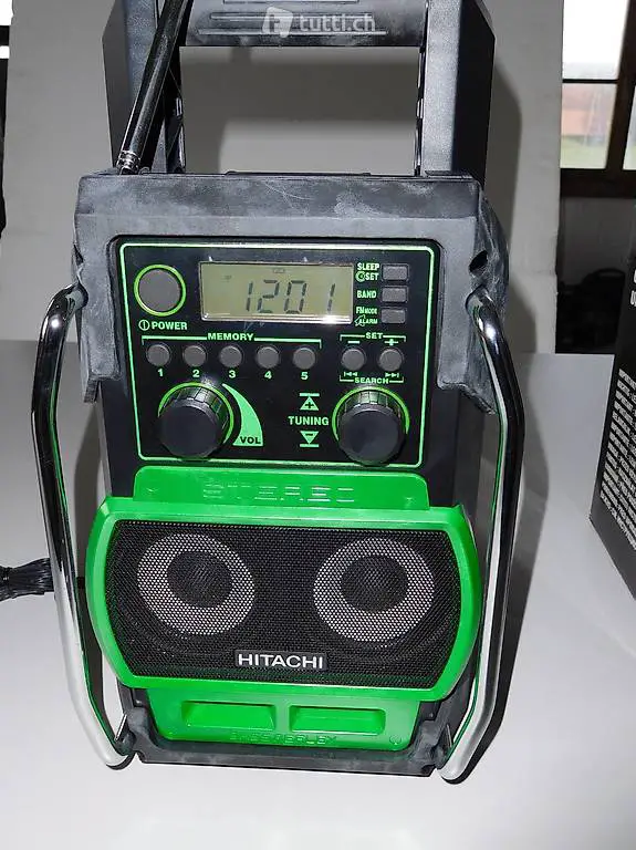 Hitachi Baustellenradio