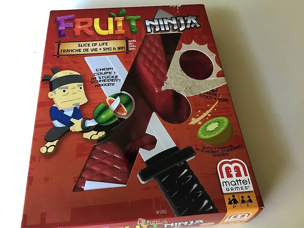 Spiel Fruit Ninja von Mattel, neuwertig