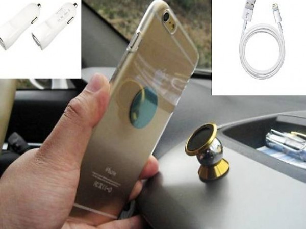  Portofrei GOLD 3in1 iPhone Magnet Auto halterung iPhone 5 5