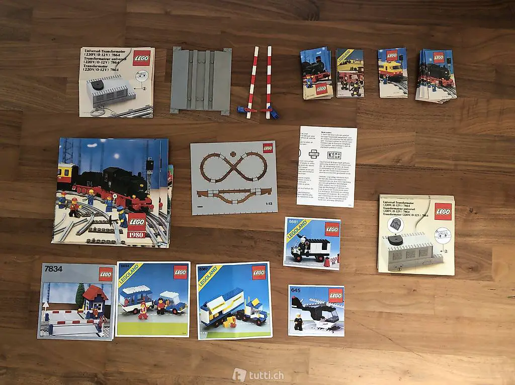 Lego Eisenbahn Teile, Anleitungen, Kataloge und mehr