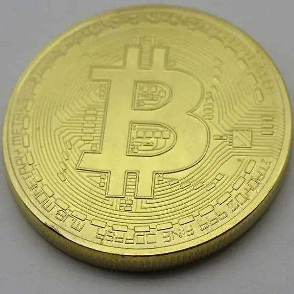  Portofrei 1x Bronze Bitcoin Münze Miner Coin