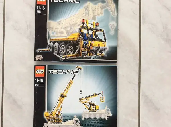 Lego Technic Kranwagen 8421, mit den Originalbauanleitungen