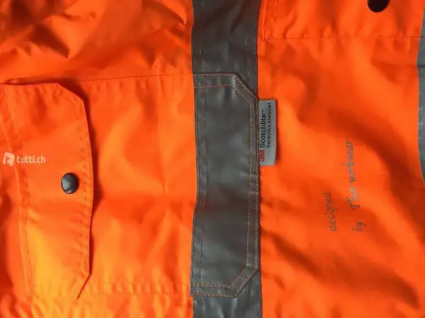 Arbeitskleidungs-Jacke reflektierend "Scotchlite"