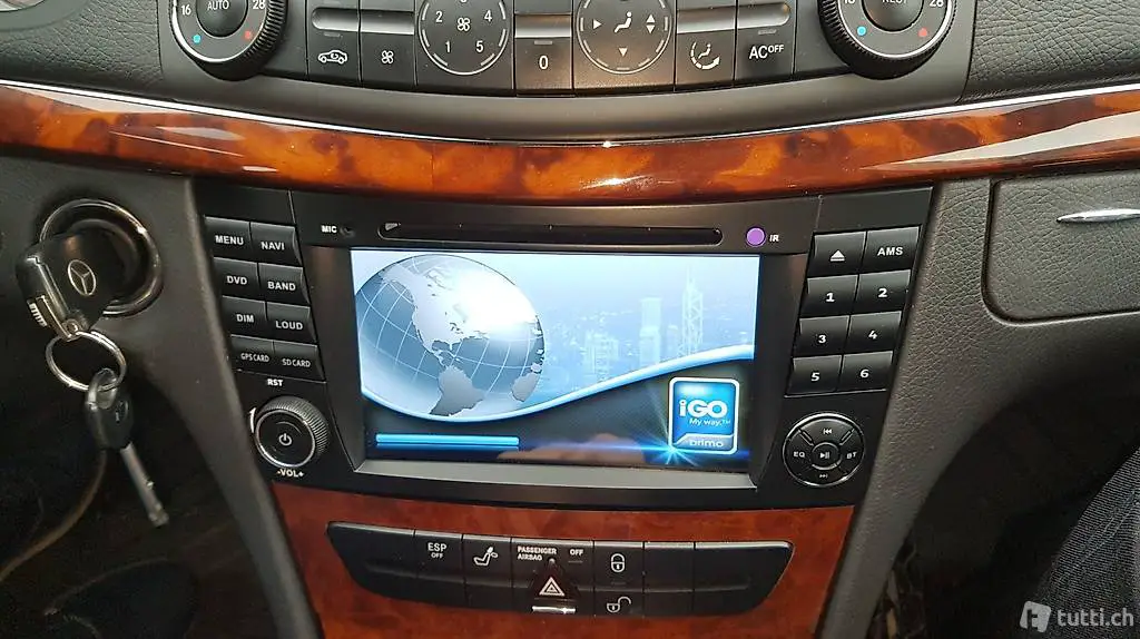  Mercedes E Klass Radio, Navigation, Touch, Bluetooth, DVD