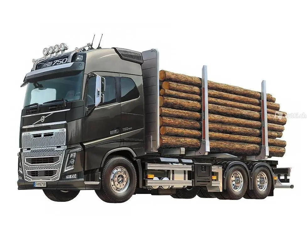  Volvo FH16 Globetrotter 750 6×4 Timber Truck