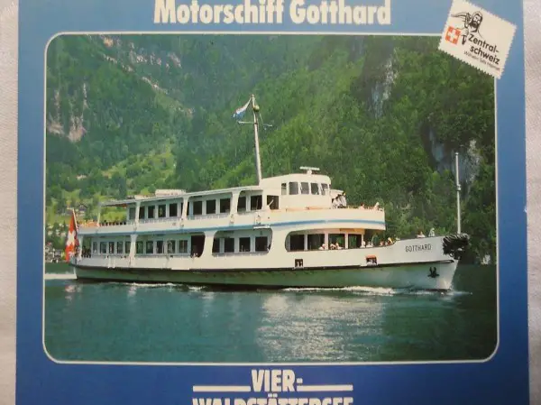  Schiff , vierwaldstättersee, Motorschiff Gotthard