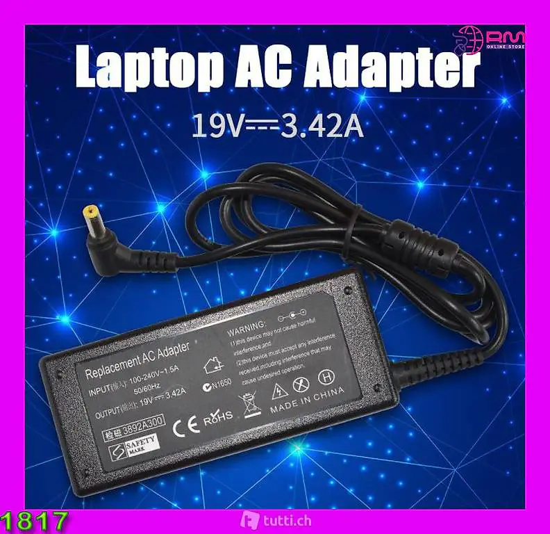  Acer Aspire Ladegerät 19V 3.42A